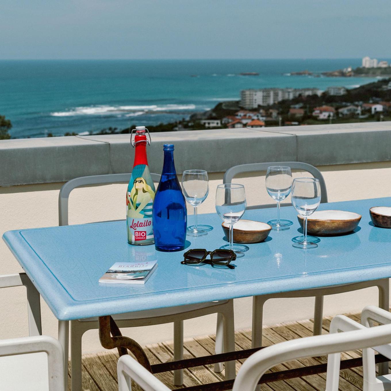 Appartement Piscine Terrasse 1 Min Plage Et Golf Bidart Exterior foto