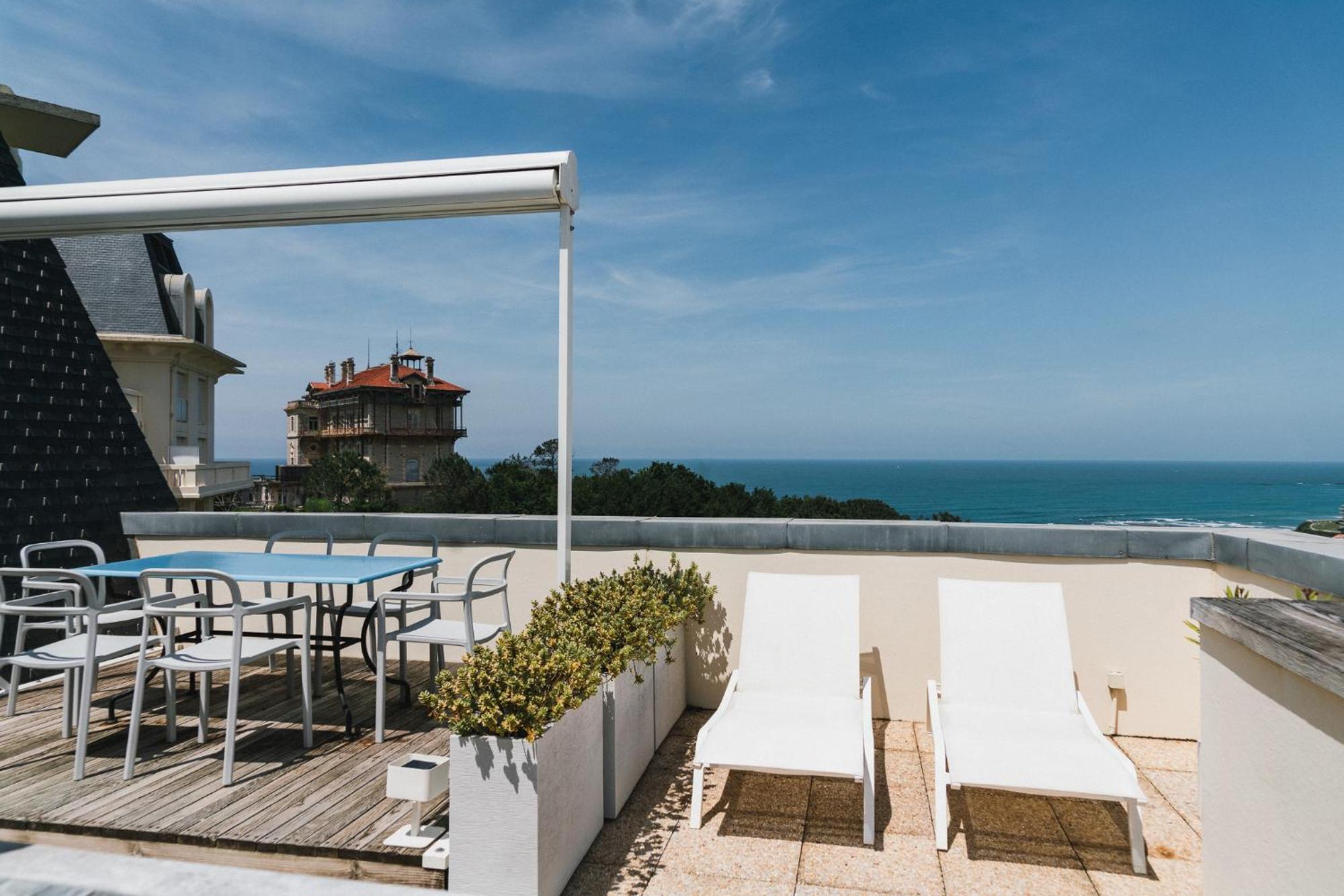 Appartement Piscine Terrasse 1 Min Plage Et Golf Bidart Exterior foto